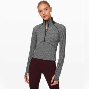 Lululemon‎ Always Alert 1/2 Zip Longsleeve Pullover